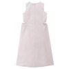 05466502001--02-gallery-mauve-chalk Women Korea Collection Nylon Blend Sleeveless Waist-Detail Midi Dress