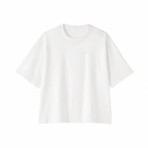 BB2WYA6S-01-main-white COOL TOUCH CREW NECK WIDE-FIT SHORT SLEEVE T-SHIRT