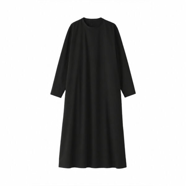 BC2MHA5S-01-main-black QUICK DRY BROADCLOTH PULLOVER LONG SLEEVE