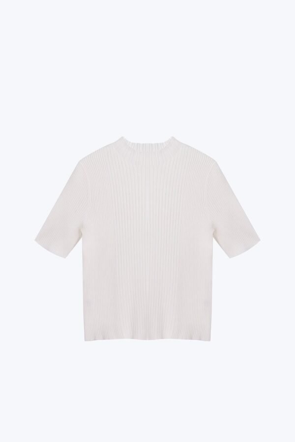 Knitted Ribbed Top