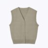 Knitted Button Down Vest