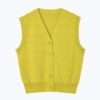 Knitted Button Down Vest